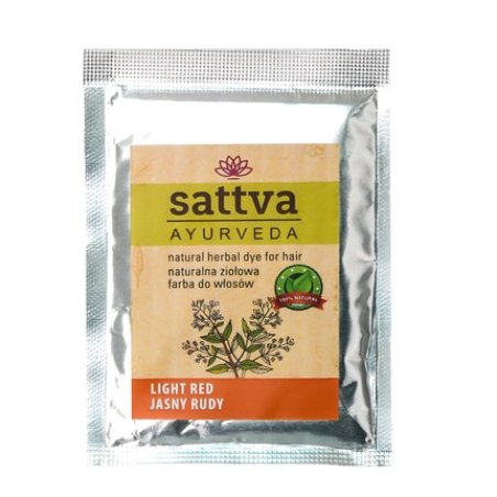 Sattva Natural Herbal Dye For Hair Light Red 10g