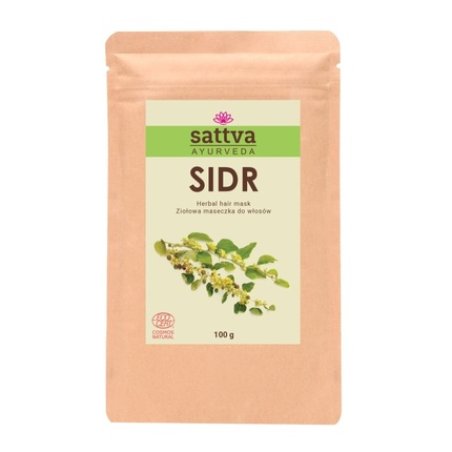 Sattva Herbal Hair Mask Herbal Mask For Hair Sidr 100g