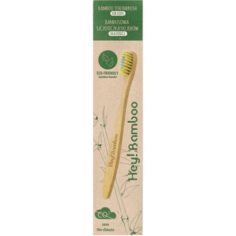 HEY!BAMBOO BAMBOO TOOTHBRUSH FOR CHILDREN