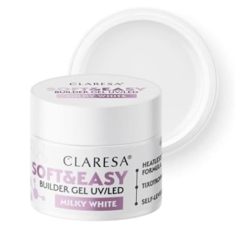 Soft & Easy Builder Gel Milky White 45g