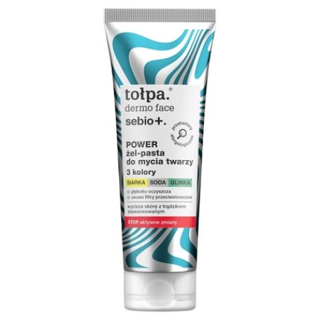 Topa Dermo Face Sebio Power Gel-Paste For Face Washing 100ml
