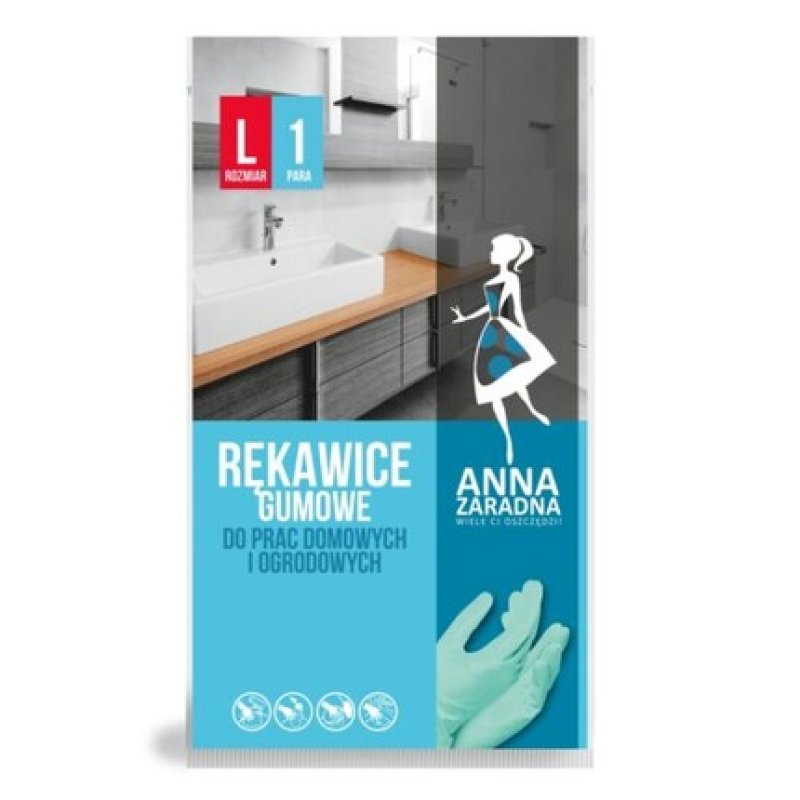 Gum Gloves Kitchen Household Gloves Size L
