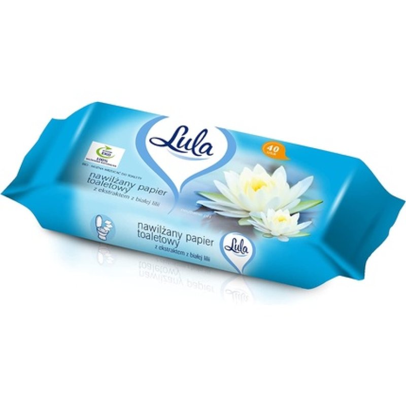 Lula Moistened Toilet Paper With White Lily Extract