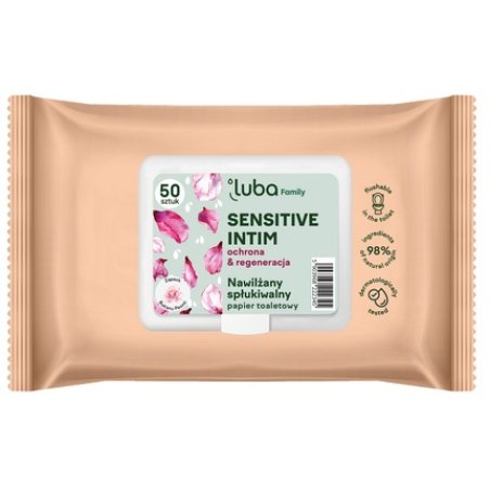 Luba Family Sensitive Intimate Moist Toilet Paper 50 Sheets
