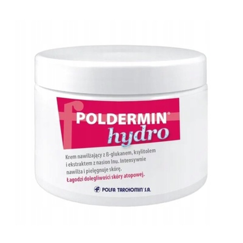 Poldermin Hydro Cream Intensively Moisturizing For Dry Skin, 500 Ml