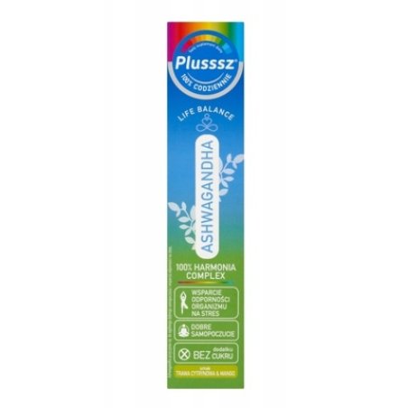 Plusssz Ashwagandha 100% Harmony Complex - 24 Effervescent Tablets
