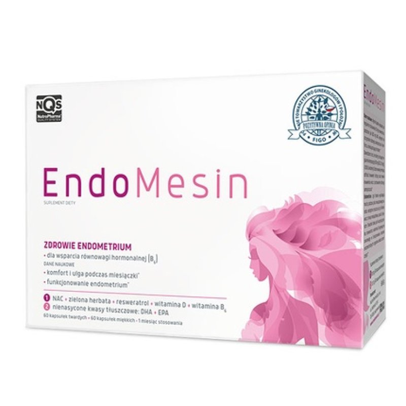 Nutropharma Endomesin Soft Capsules 60 Soft Capsules Hard Capsules