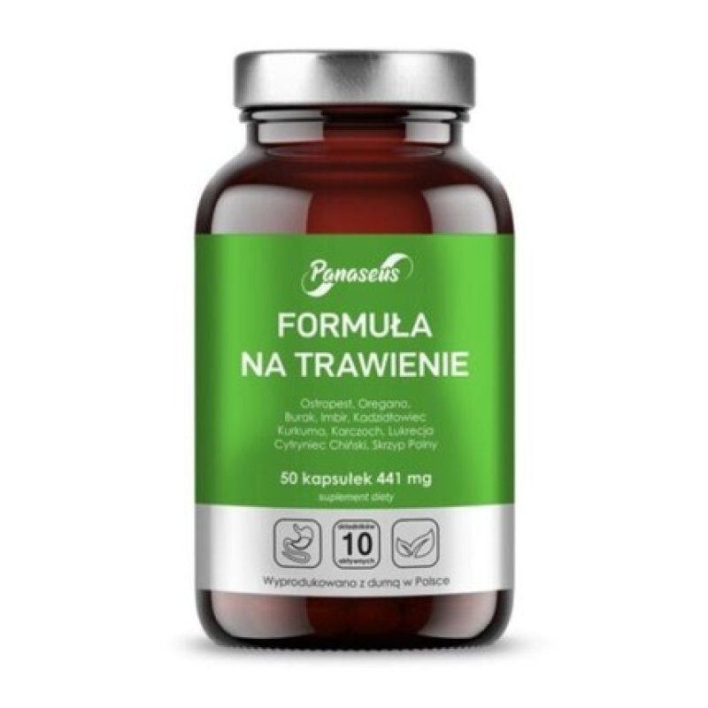 Panaseus Digestive Formula 50 Capsules