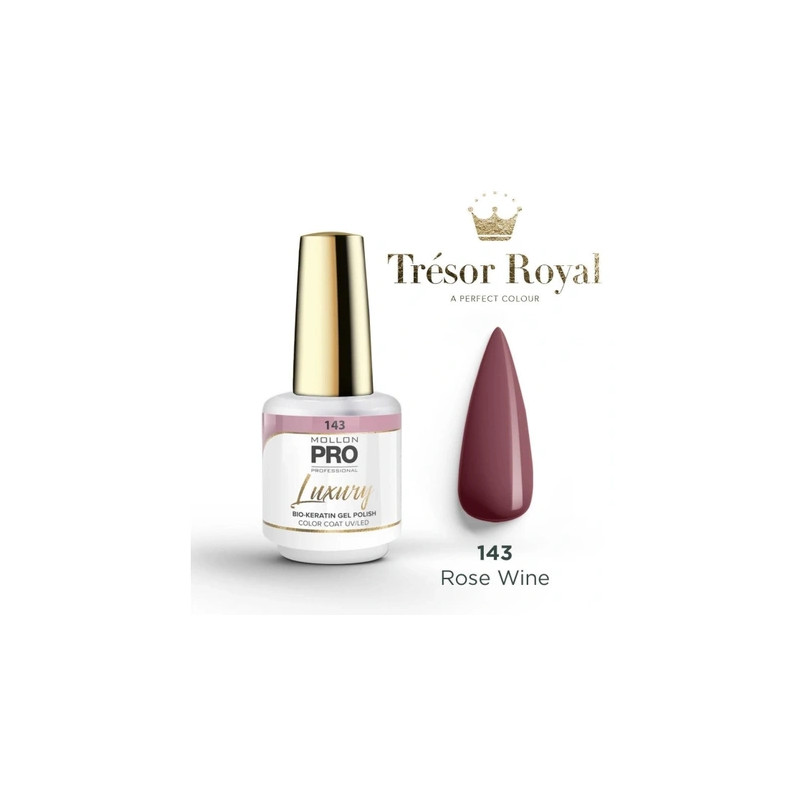 Mollon Pro Mol Luxury 143 - Semi-Permanent Nail Polish
