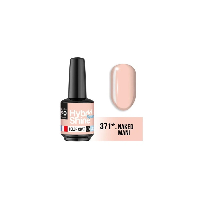 Mollon Pro Mol Hss 371 Naked Mani - Semi-Permanent Hybrid Shine