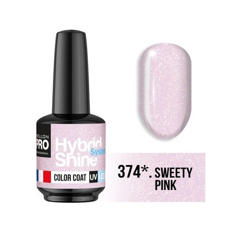 Mollon Pro Mol Hss 374 Sweety Pink - Semi-Permanent Hybrid Nail Polish