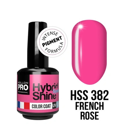 Mollon Pro Mol Hybrid Shine No. 382 French Rose - 8ml