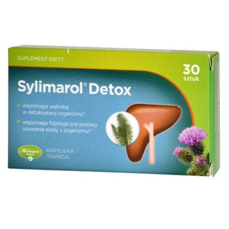 Sylimarol Detox 30 Capsules - Healthy Liver Digestion Stomach