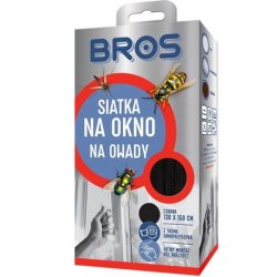 Bros Insect Window Net 130x150cm Black 1 Piece