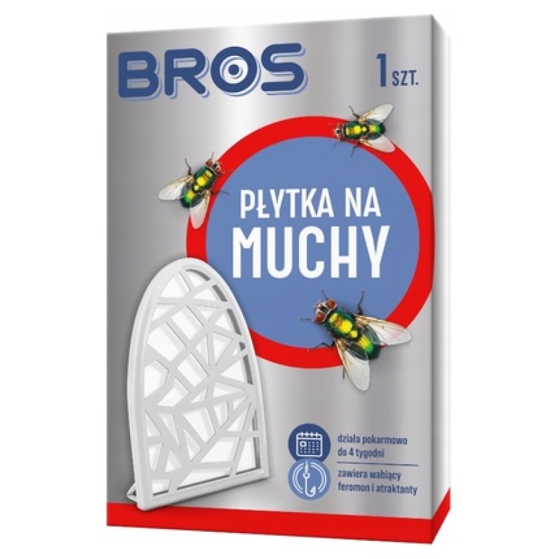 Bros Fly Plate, 1 Piece - Effective Insect Trap