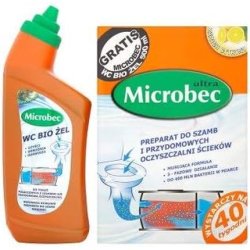 Bros Microbec 1kg Biodegradable Shampoo and Toilet Bio Gel 500ml