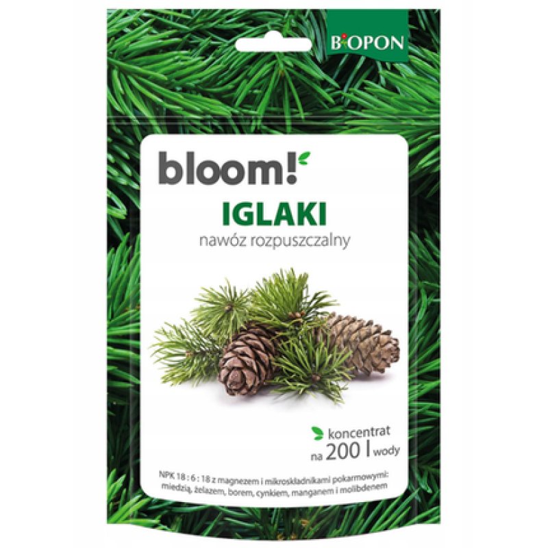 Conifer Fertilizer Soluble NPK with Magnesium 200g for Irrigation Water