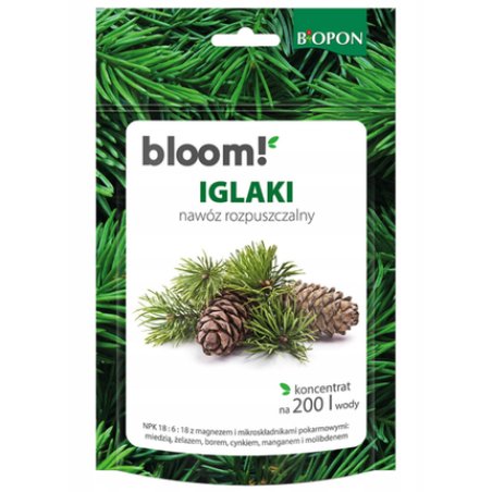 Conifer Fertilizer Soluble NPK with Magnesium 200g for Irrigation Water