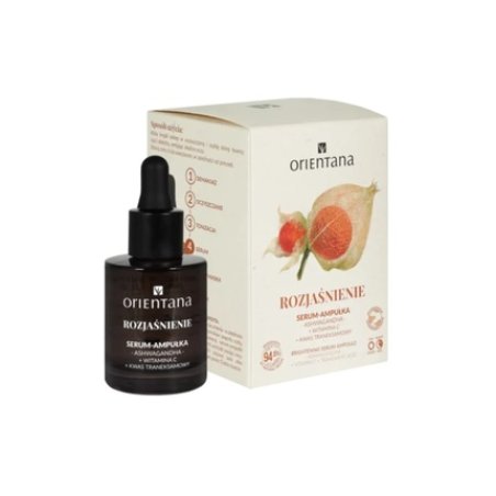 Orientana Brightening Ampoule/Serum - Ashwagandha Vitamin C Tranexamic Acid, 30ml