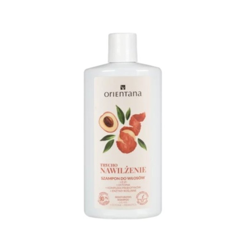 Orientana Hair Shampoo Moisturizing Lychee Ectoin Prebiotic Complex, 200 Ml