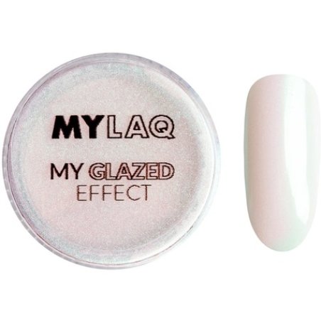 MYLAQ My Glazed Effect Nail Powder with Glitter - 1 g