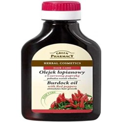 The Green Pharmacy Naturklettenwurzelöl with Red Peppers for Hair and Scalp 100ml