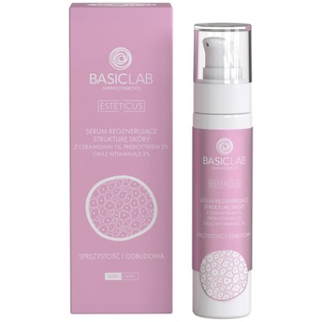 Esteticus Regenerating Serum For Skin Structure With 1% Ceramides, 2% Prebiotic, And 3% Vitamin E 50ml