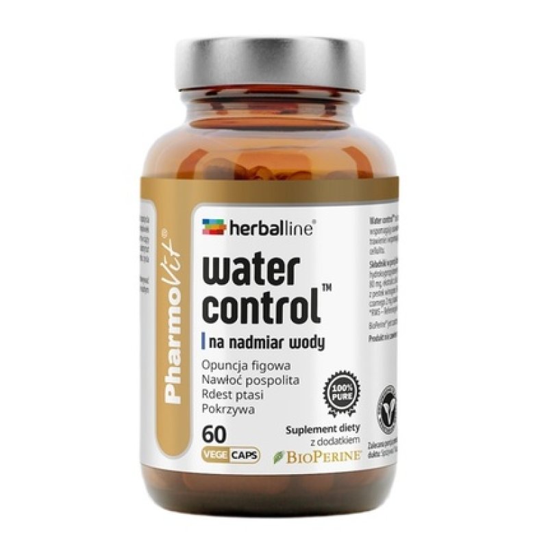 Pharmovit Water Control For Excess Water Dietary Supplement 60 Capsules