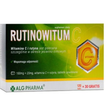 RUTINOWITUM C Immunity Vitamin C Cold Routine 150 Tablets