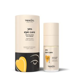Resibo Yes Eye Care Natural Eye Cream Anti-Wrinkle Face and Eye Moisturizer with Hyaluronic Acid 15ml