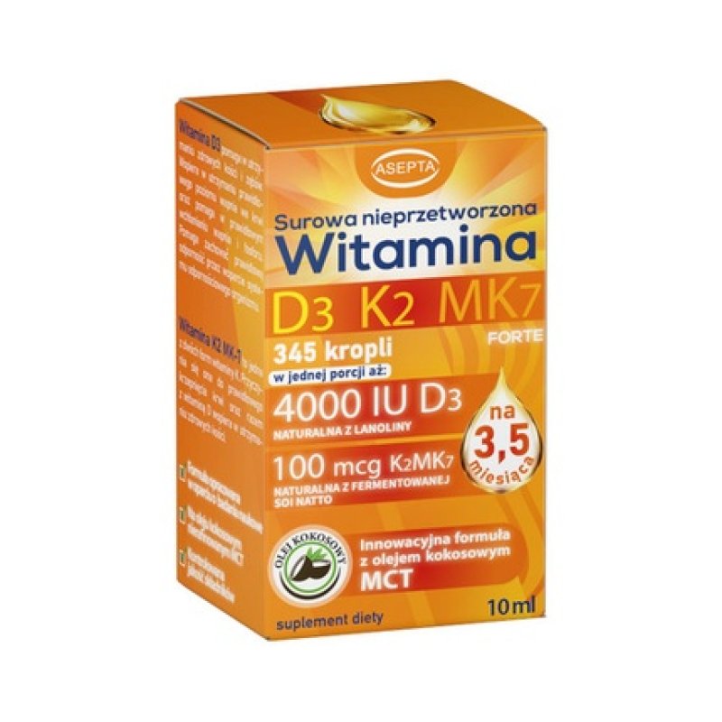 Asepta Vitamin D3 K2 MK7 10ml