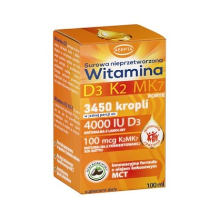 Asepta Vitamin D3 K2 MK7 100ml