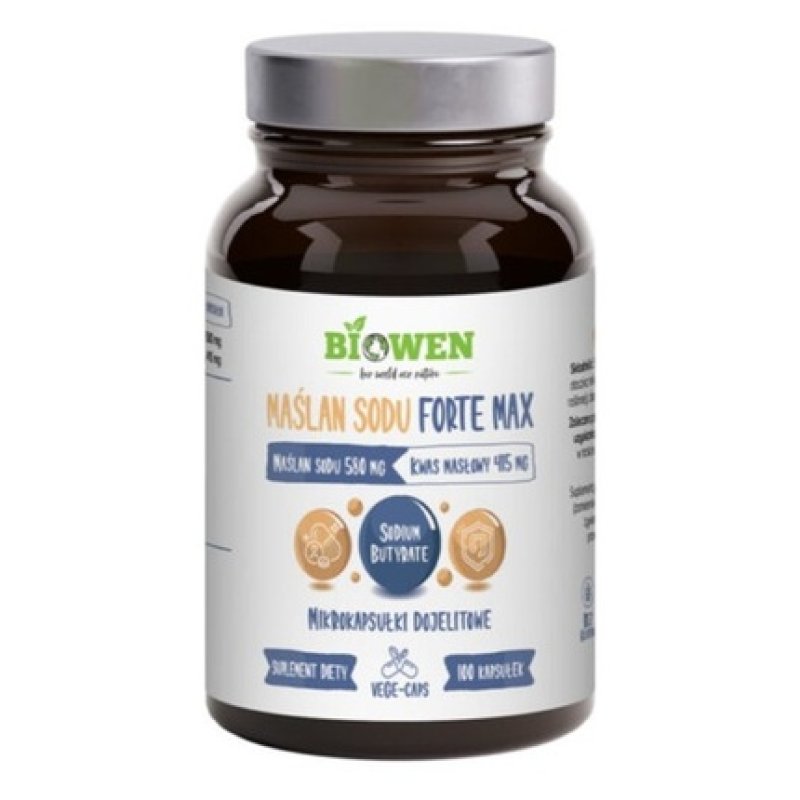 Biowen Sodium Butyrate Forte Max 580mg 100 Capsules