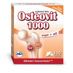 Osteovit 1000 Healthy Bones and Joints Calcium with Vitamin D3 - 100 Tablets