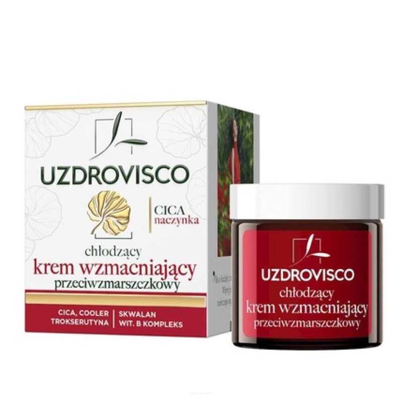 Uzdrovisco Cooling Strengthening Anti-Wrinkle Cream 50ml