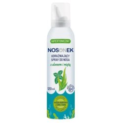 Nosonek Hypertonic Nasal Spray With Aloe Vera And Mint, 120 Ml