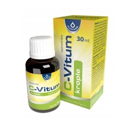 Oleofarm C-Vitum Drops 30 Ml - Vitamin C Supplement