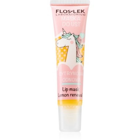 Vege Lip Care Lemon Renewal Mask - Floslek - 14g