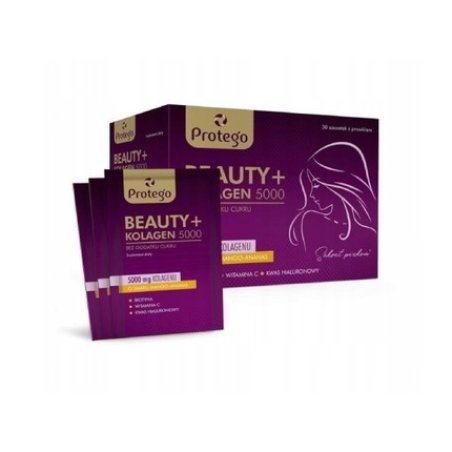 Protego Beauty Collagen 5000 Mango-Pineapple Flavor 30 Sachets