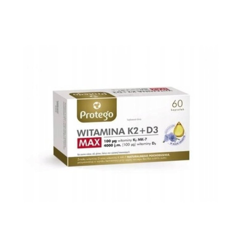 Protego Vitamin K2 D3 Max 60 Capsules