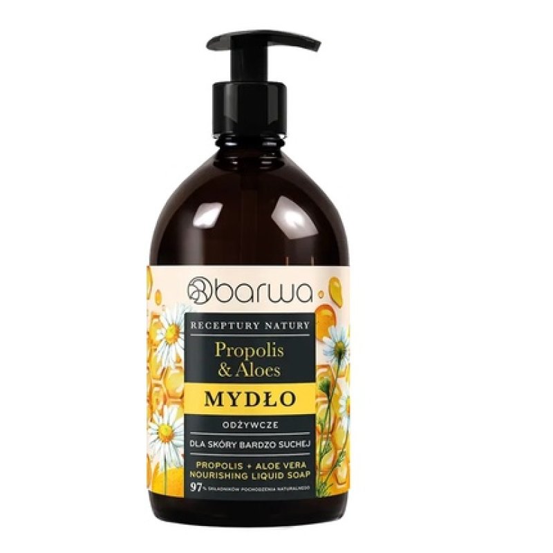 Barwa Propolis Aloe Nourishing Liquid Soap 480ml
