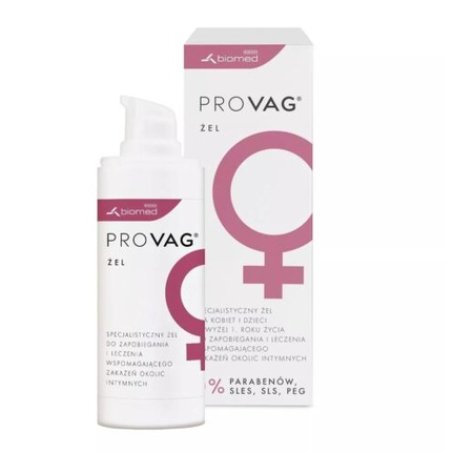 Provag Gel 30g Protection and Care for Intimate Infections Bacterial or Fungal