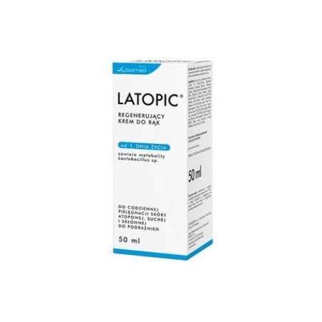 Latopic Regenerating Hand Cream For Atopic Skin 50 Ml