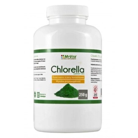 Chlorella Vulgaris Powder 250g MyVita Chlorella Powder