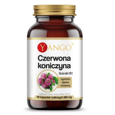 Yango Red Clover Extract 10:1 Dietary Supplement - 90 Capsules