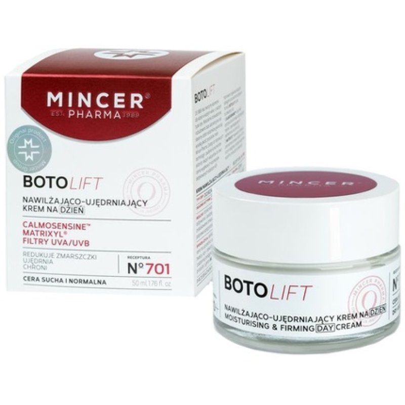 Mincer Pharma Botolift X Moisturizing And Firming Day Cream No701, 50ml