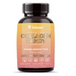 Intenson Premium Collagen Candy Mango-Passion Fruit 60 Lozenges