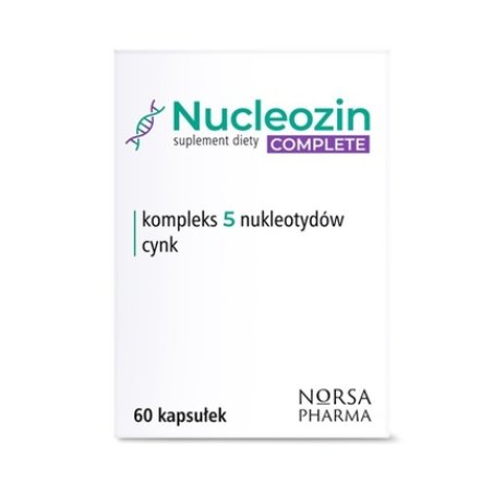 Norsa Pharma Nucleozin Complete Dietary Supplement 60 Capsules