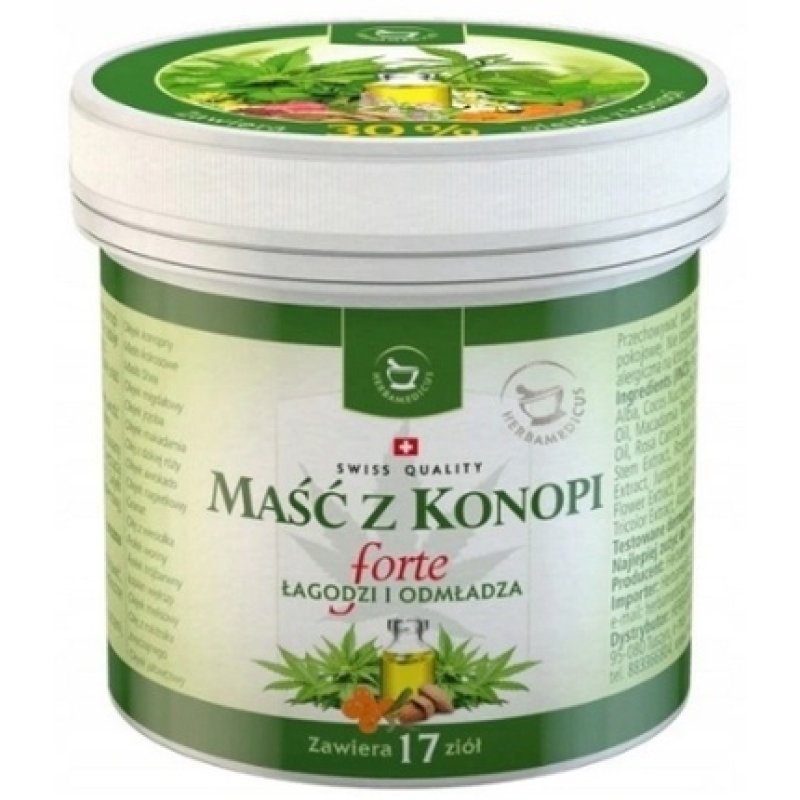 Herbamedicus Extra Strength Hemp Pain Relief Balm 100ml