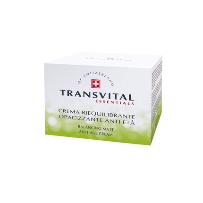 Transvital Essentials Anti-Aging Mattifying Cream with Amamelis Flower Water and Vitamin E 50ml